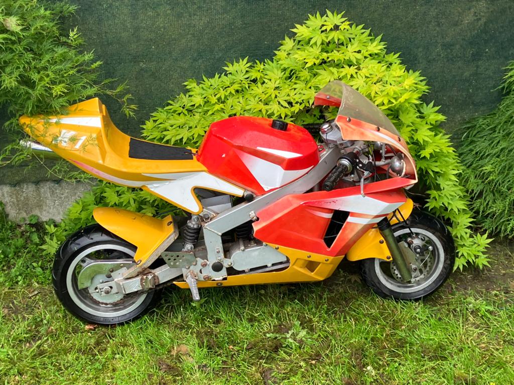 Pocket bike x1, Ophalen, Gebruikt