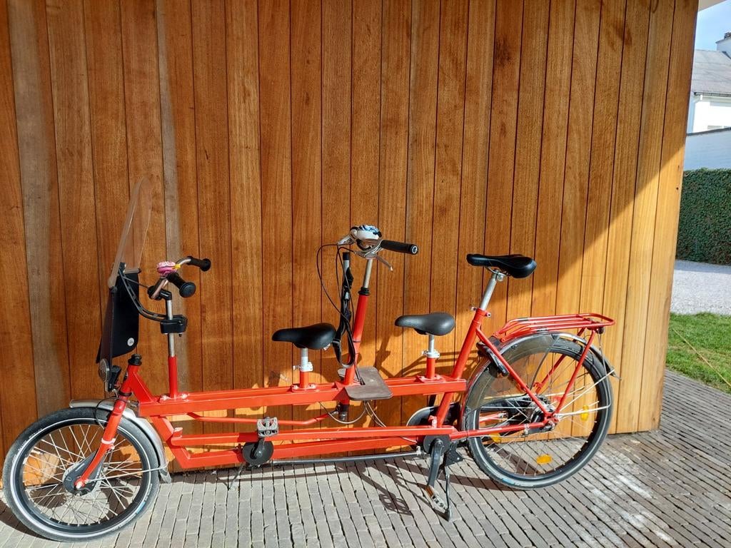 Unieke Onderwater ouderkind-tandem – Topstaat  3 zitplaatsen, Fietsen en Brommers, Ophalen