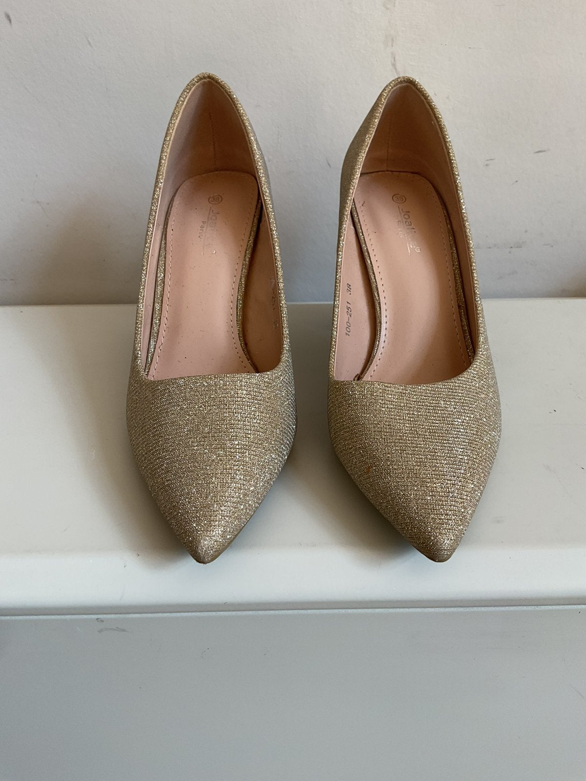 Pumps Joalice Paris, maat 38, Kleding | Dames, Ophalen of Verzenden, Zo goed als nieuw, Beige, Pumps