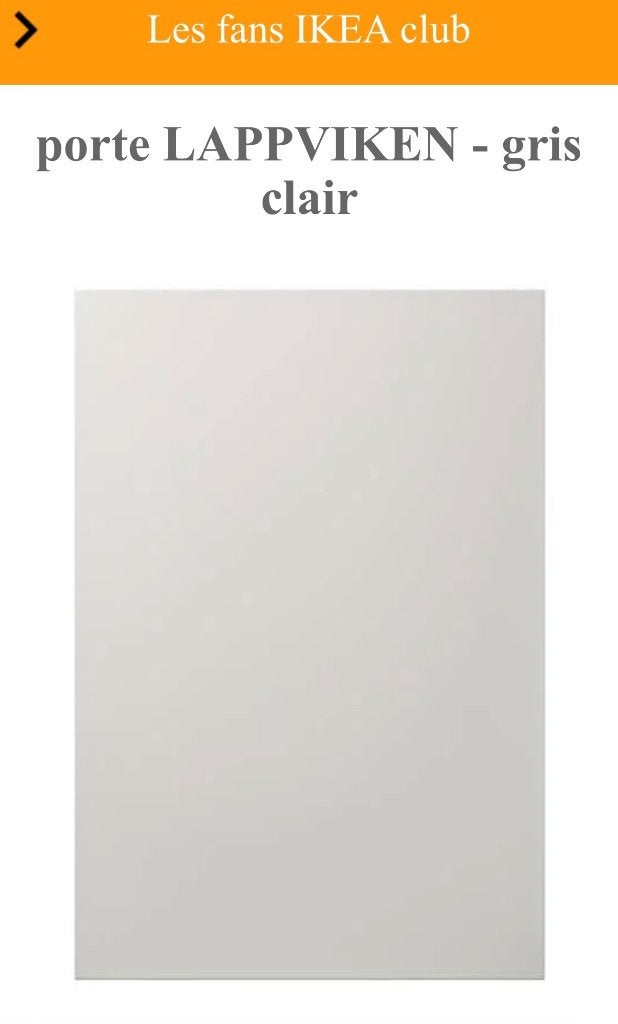 Portes pour meubles IKEA, Enlèvement, Comme neuf