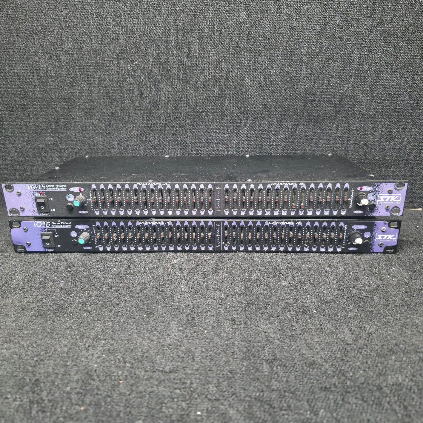 Égaliseur STK VQ-15 1U 2x


1 PIÈCE VQ15
DOUBLE 15 BANDES, Musique & Instruments, Effets, Enlèvement ou Envoi, Equalizer ou Égaliseur