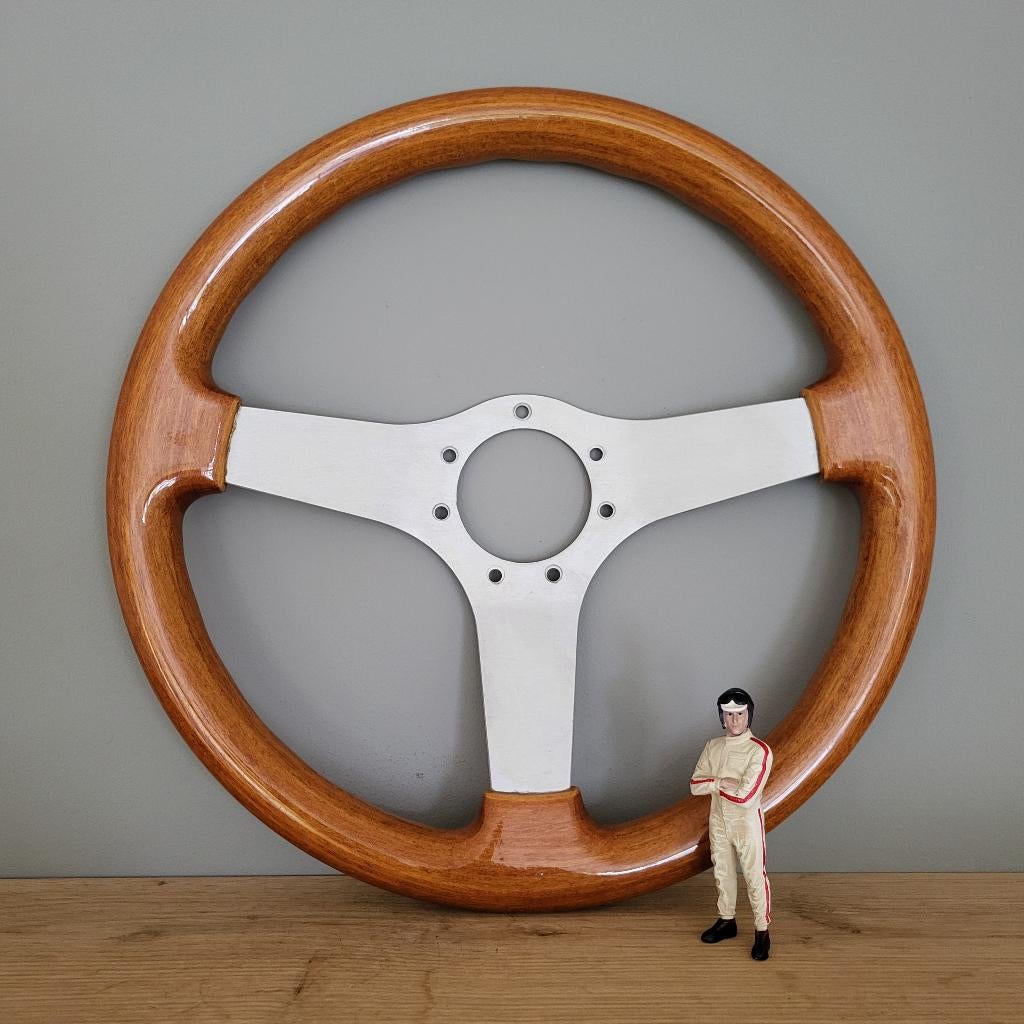 Houten stuur O.B.A. (1988) - Classic Steering Wheel Shop, Auto-onderdelen, Besturing, Alfa Romeo, Amerikaanse onderdelen, Audi