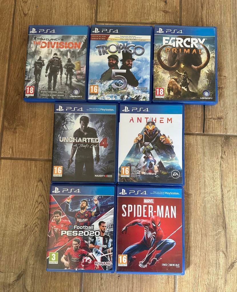 Ps4 games, Games en Spelcomputers, Ophalen of Verzenden, Gebruikt