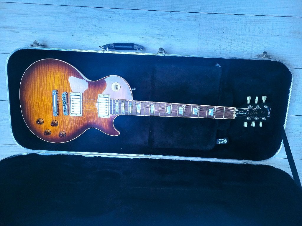 Gibson Les Paul 2015 standard100e édition de Cherry Sunburst, Musique & Instruments, Enlèvement, Comme neuf, Solid body, Gibson
