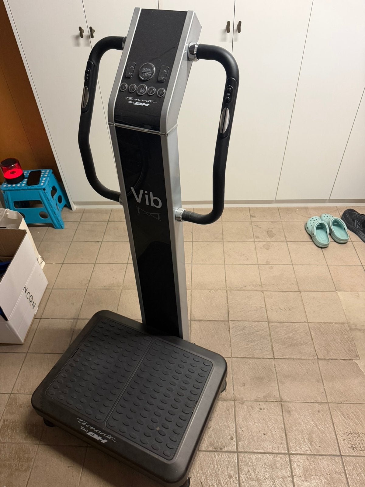 Trilplaat tecnorita, Sport en Fitness, Ophalen, Zo goed als nieuw