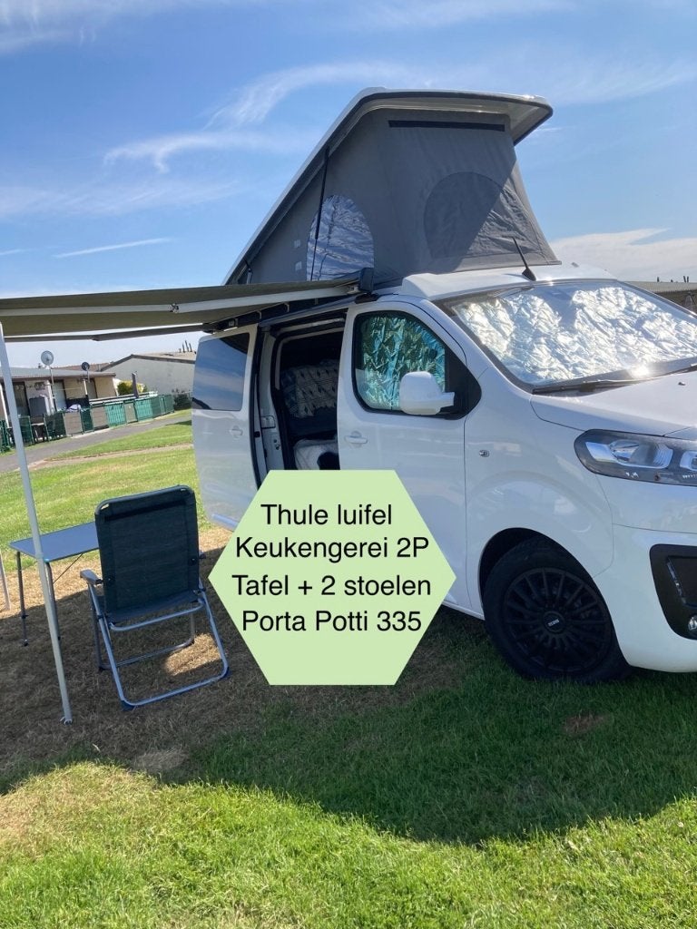Buscamper Campster Citroën, Caravans en Kamperen, Mobilhomes, Chemisch toilet, Particulier, ABS, 4 tot 5 meter