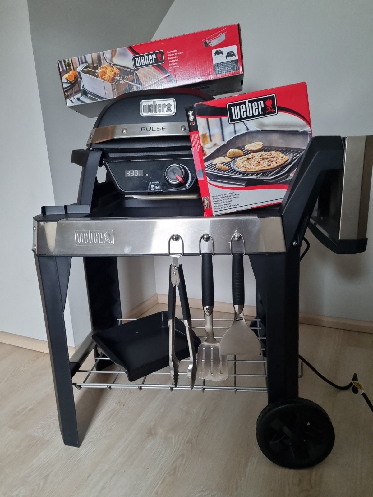 BBQ Weber pulze 1000., Jardin & Terrasse, Enlèvement