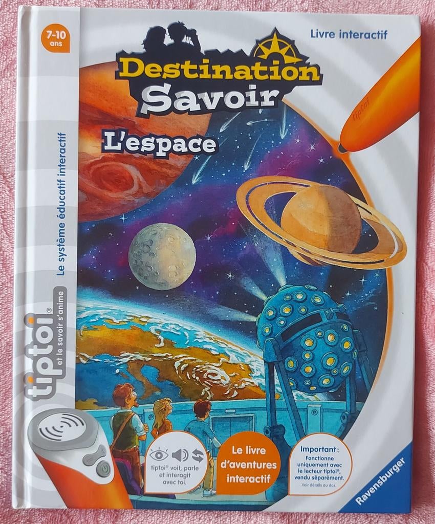 Livre interactif "Tiptoi", Enlèvement