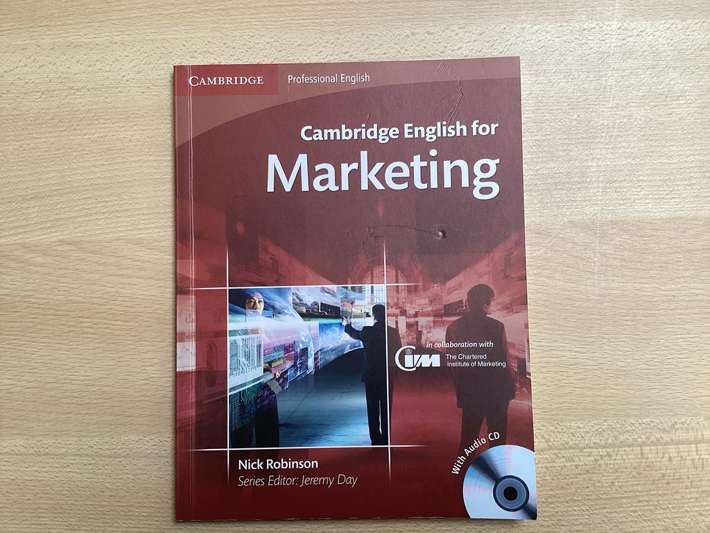 Cambridge English for Marketing, Boeken, Ophalen of Verzenden, Zo goed als nieuw