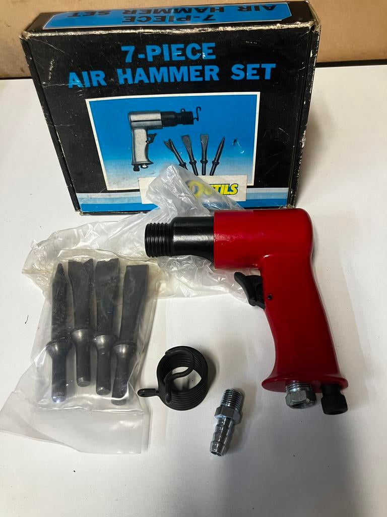 Pneumatische hamer met beitels, Ophalen, Nieuw