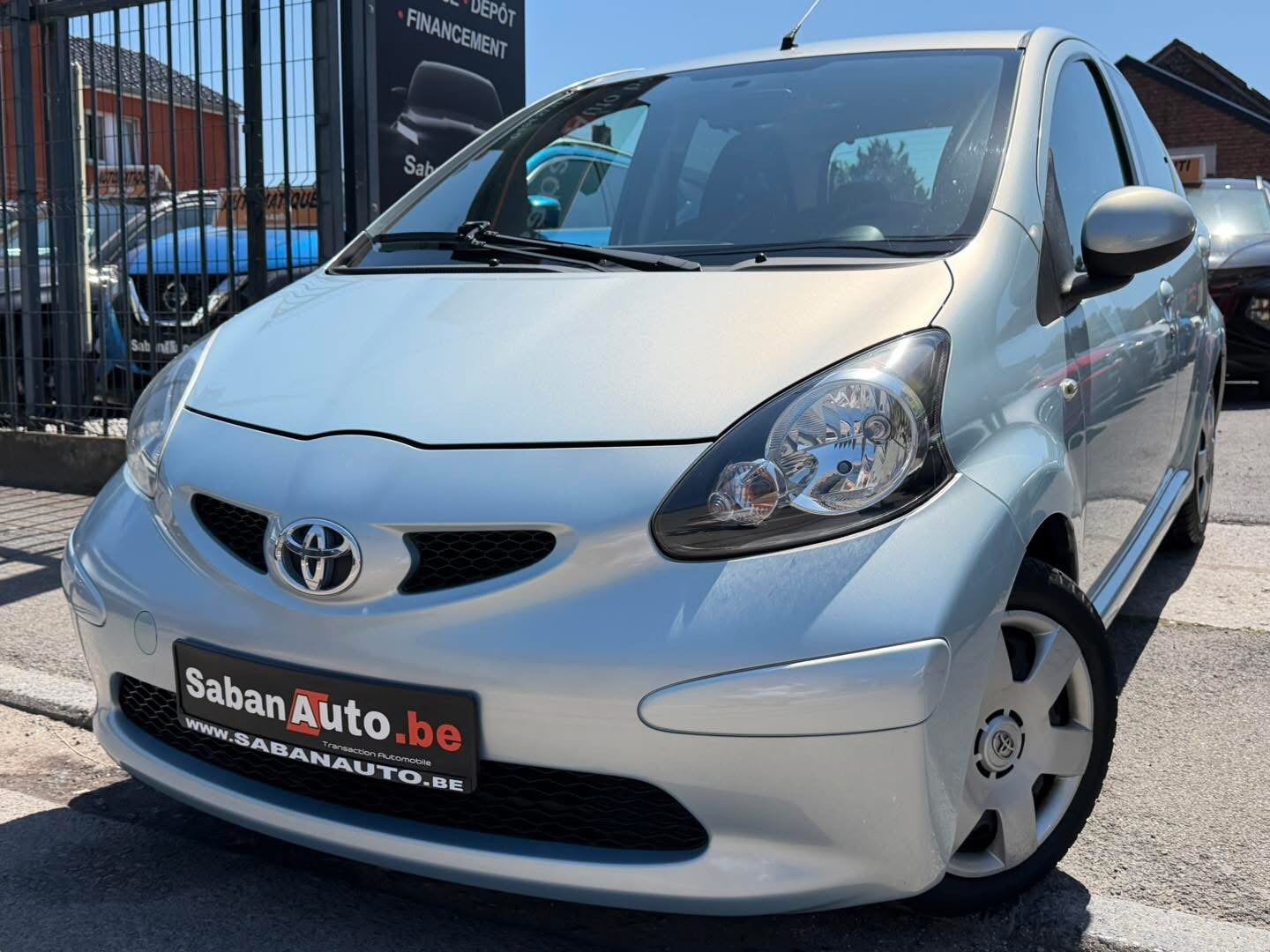 Toyota Aygo 1.0 Essence 2007, Argent ou Gris, Achat, Entreprise, Boîte manuelle
