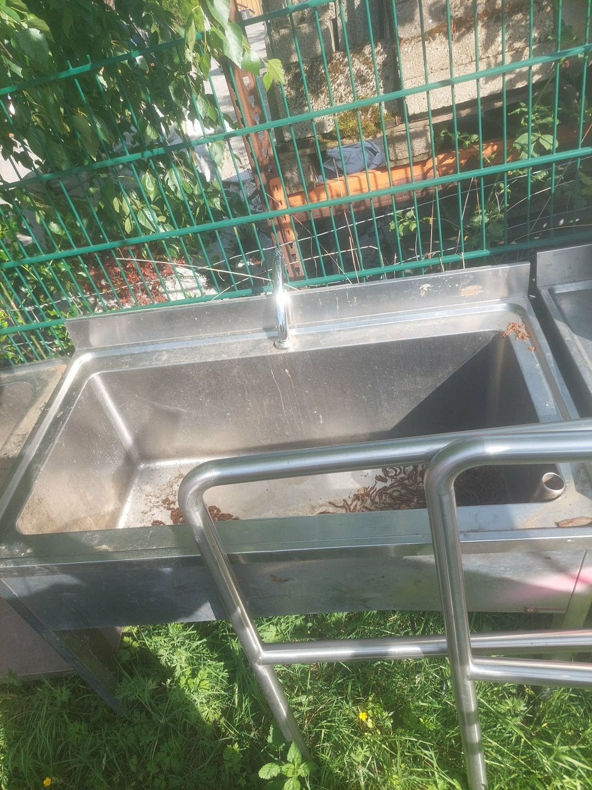 Evier de cuisine, Ophalen, Gebruikt