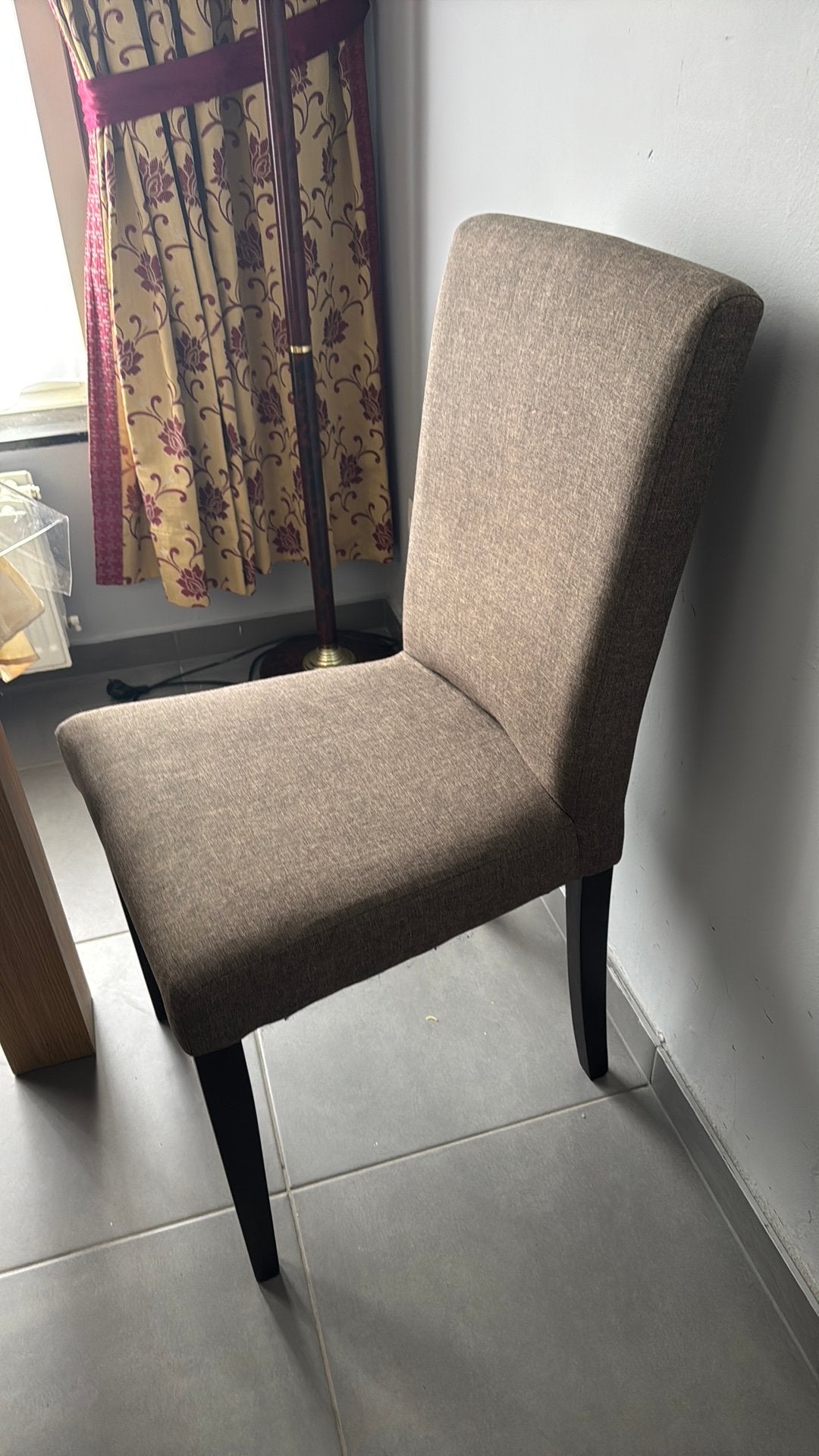 6 bruine stoelen, Huis en Inrichting, Ophalen, Zo goed als nieuw