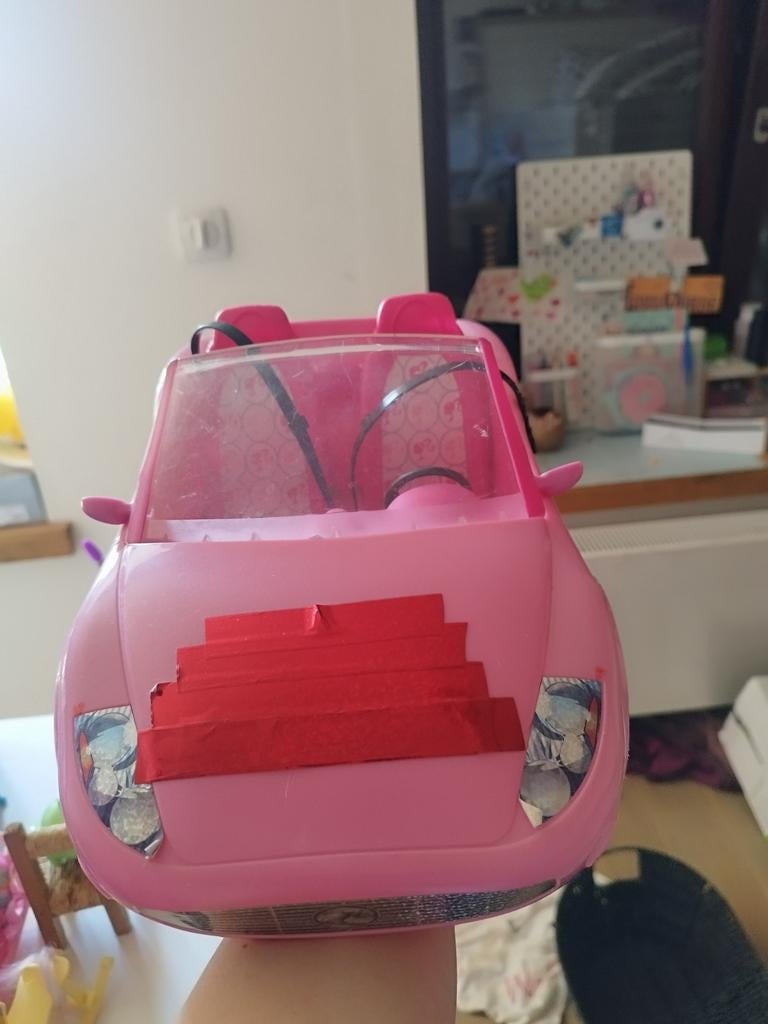 Barbie-auto, Ophalen