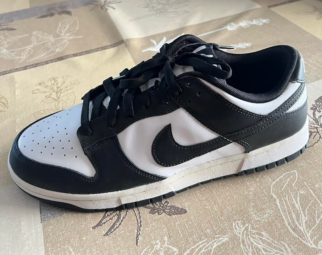 Nike Dunk Low Retro blanc-noir 44 neuves, Ophalen, Overige kleuren, Nieuw, Sneakers