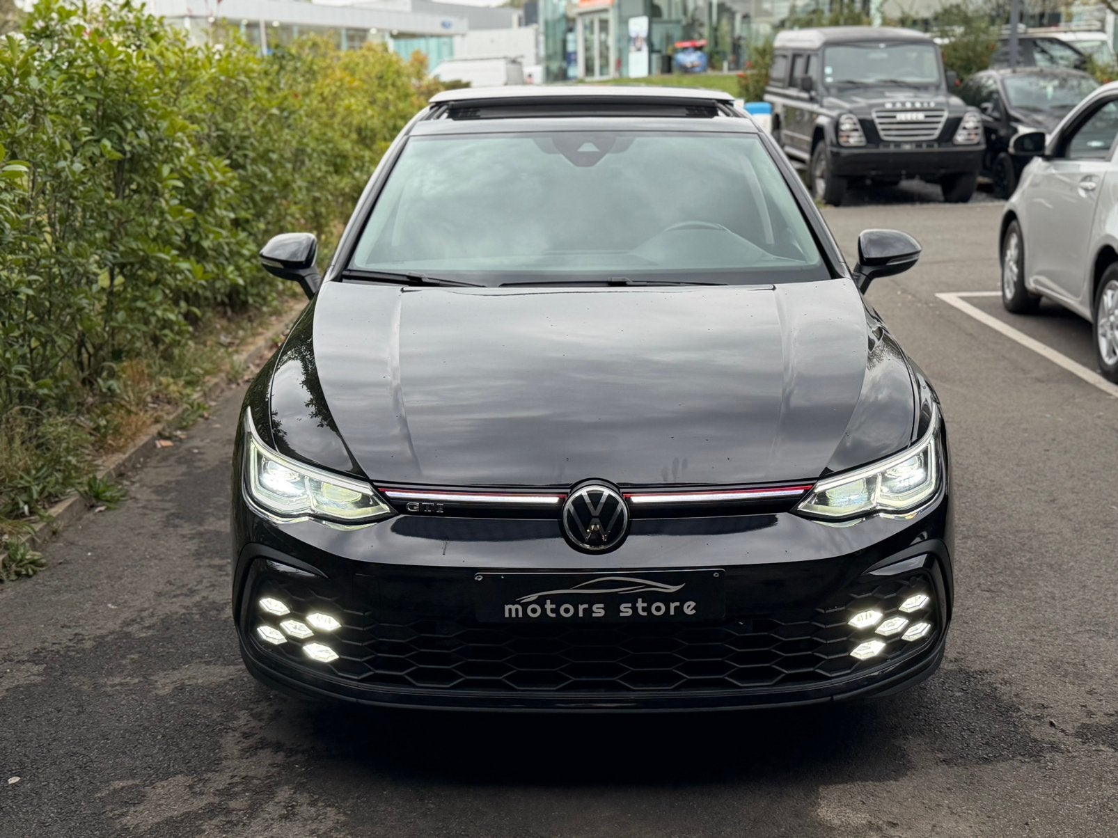 Vw golf 8 panoramisch, Auto's, Automaat, Lederen bekleding, Alcantara, Zwart