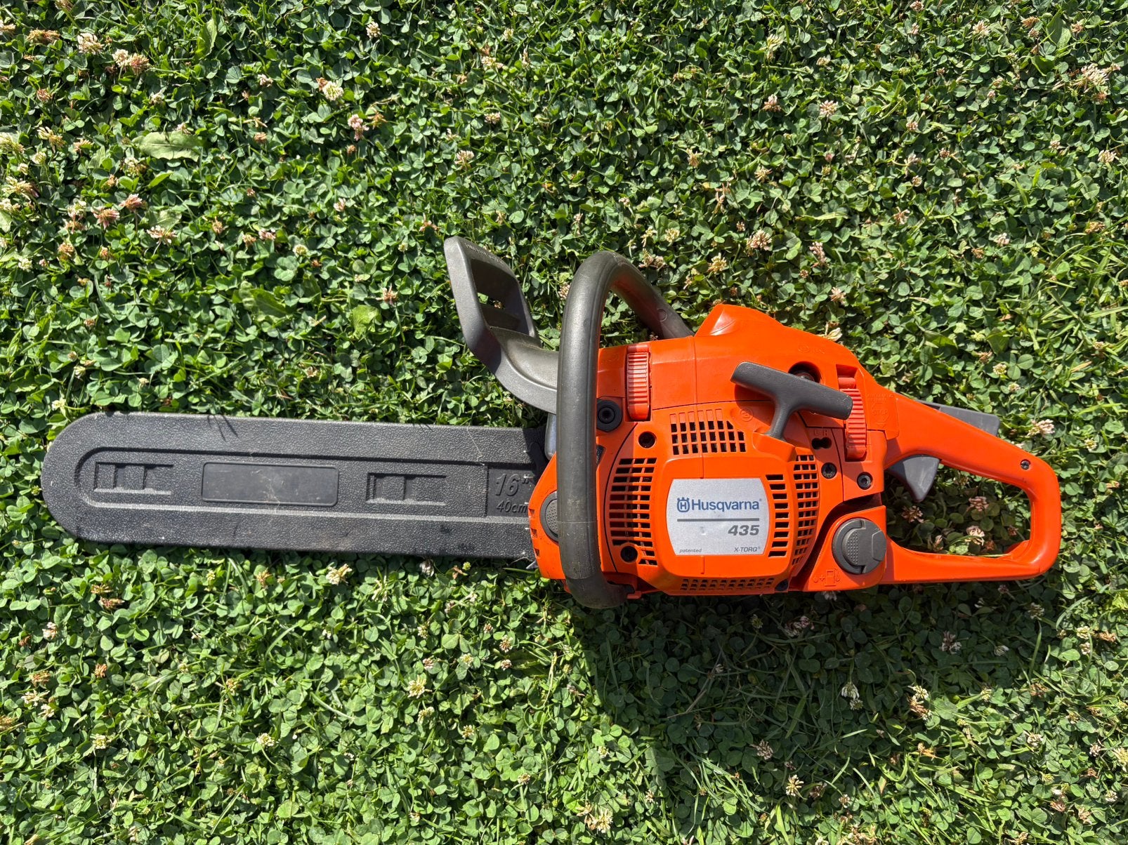 Husqvarna 435 kettingzaag, Tuin en Terras, Ophalen, Gebruikt