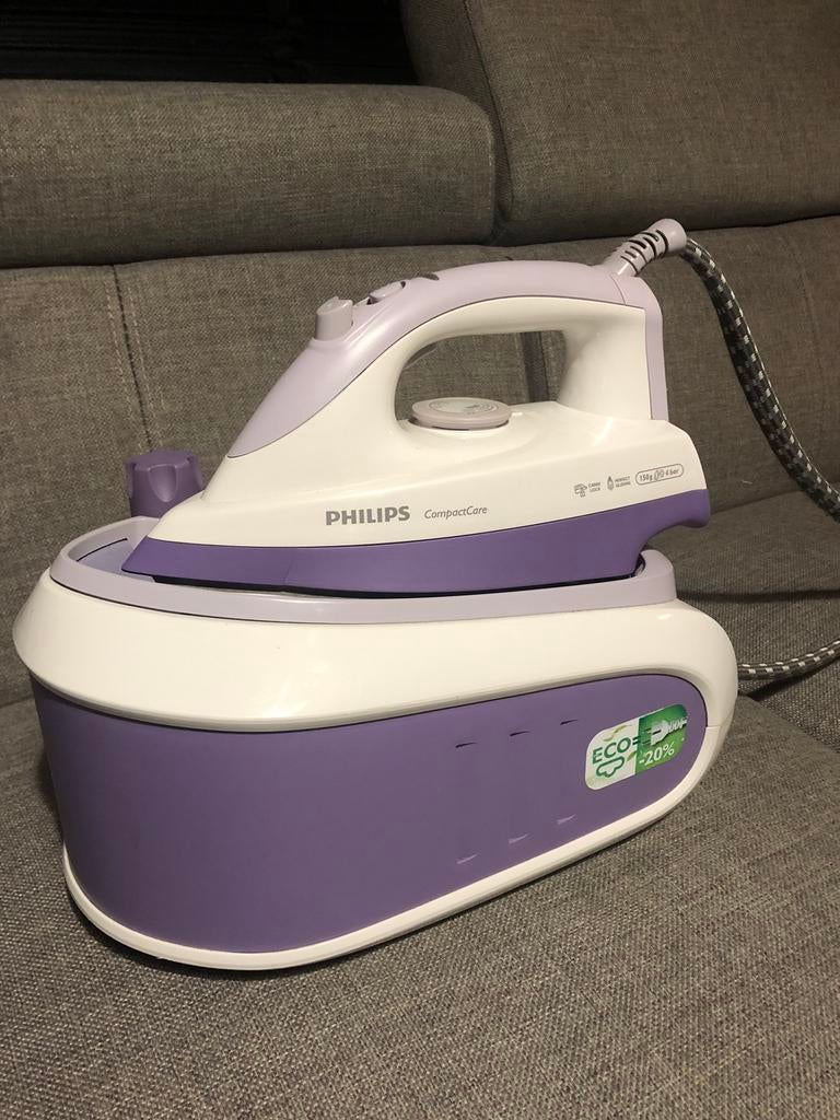 Philips strijk en stoomgenerator, Ophalen, Zo goed als nieuw, Strijkijzer met snoer