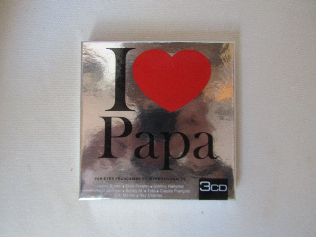 Prachtige boxset met 3 cd's „I LOVE ️ PAPA”, Boxset, Pop, Ophalen of Verzenden, Inclusief doosje