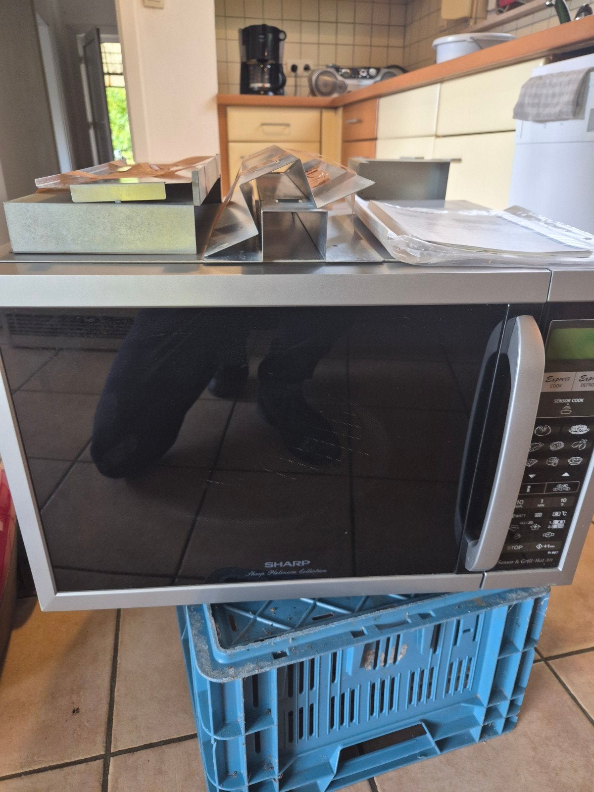 combi oven, Elektronische apparatuur, Ophalen, Gebruikt, Inbouw, Draaiplateau