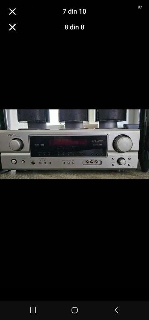 Harman kardon 5.1 + receiver Denon Avr1306, TV, Hi-fi & Vidéo, Enlèvement, Utilisé