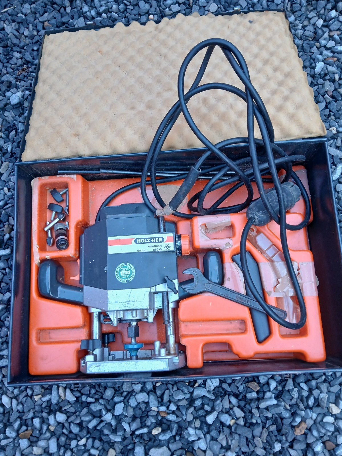 Bovenfrees  holzher, Ophalen, Gebruikt, Bovenfrees, Elektrisch