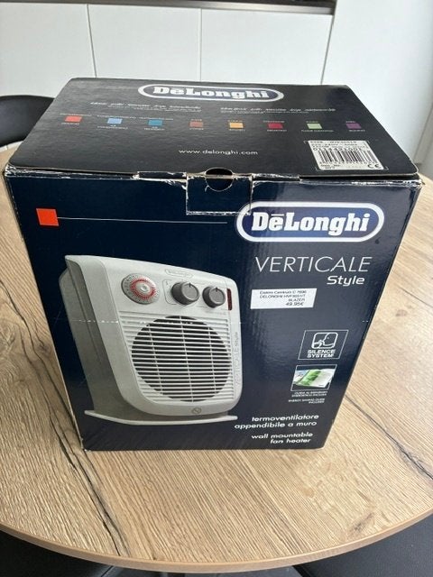 De'Longhi ventilator / kachel Verticale Style HVF3051T, Ophalen of Verzenden, Zo goed als nieuw