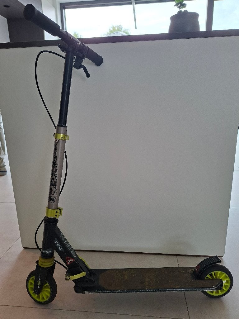 Plooibare step, Ophalen, Gebruikt, Gewone step, Oxelo (Decathlon)