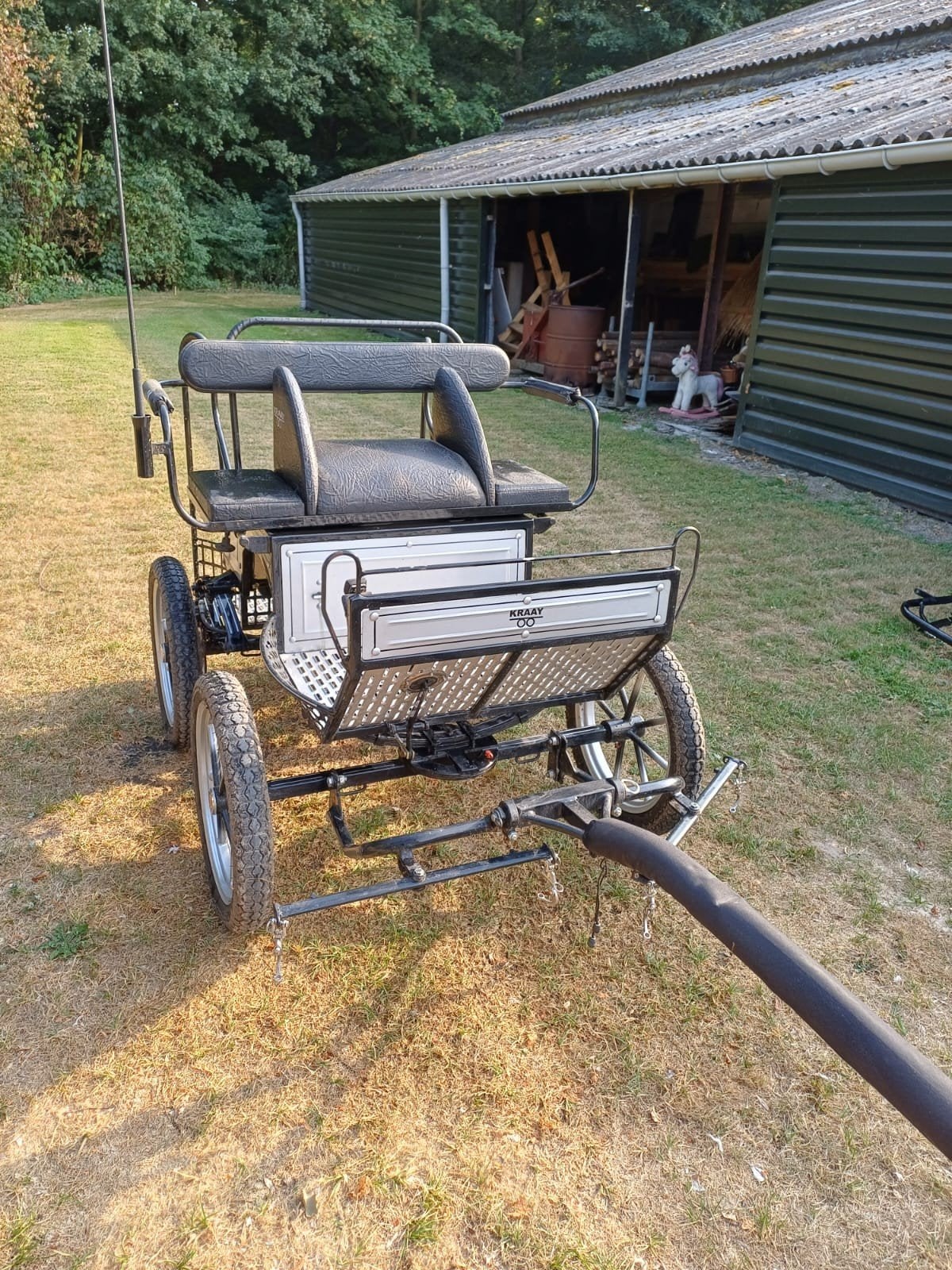 kraay menwagen, Comme neuf, Calèche marathon, Poney