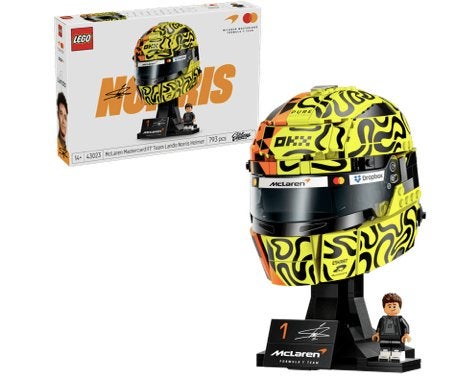 Lego Editions -McLaren Mastercard F1 Team helm Lando Norris, Verzenden, Lego, Zo goed als nieuw, Minifiguur