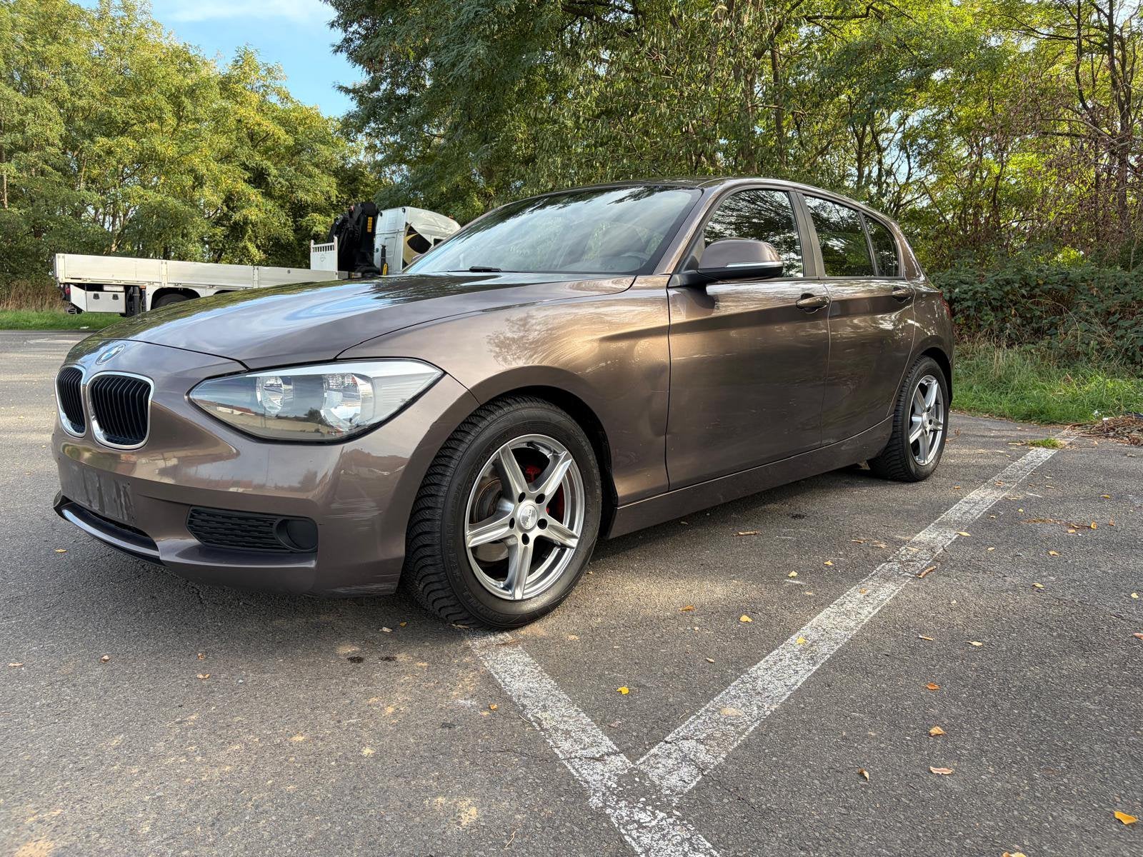 Bmw 1-serie, Auto's, Voorwielaandrijving, Euro 5, Zwart, Bluetooth