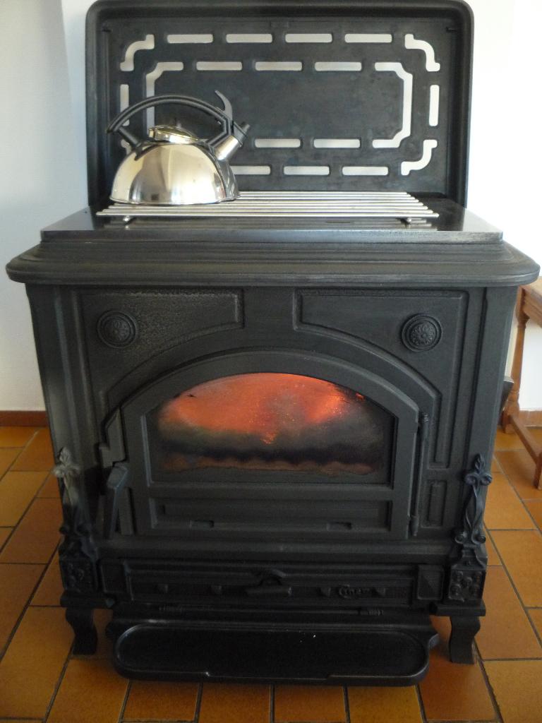 Poêles mixtes bois/charbon, Maison & Meubles, Poêles, Utilisé, Autoportant, Poêle à bois, Bois, Enlèvement