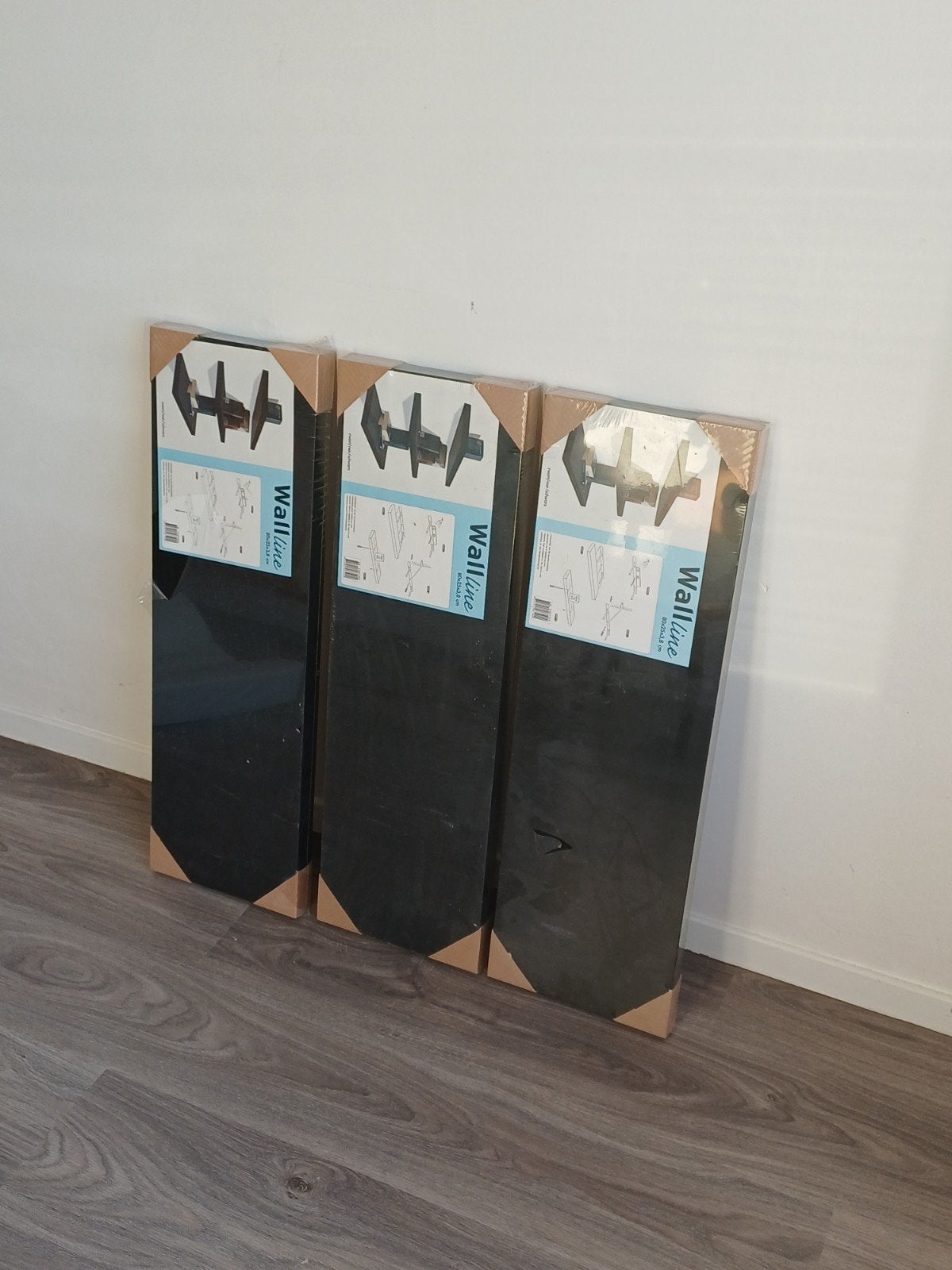 étagères noires élégantes décoratives, Enlèvement