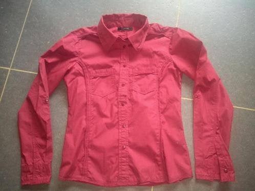 bloes lange mouw/dameshemd, Ophalen of Verzenden, Gedragen, Maat 38/40 (M), Rood