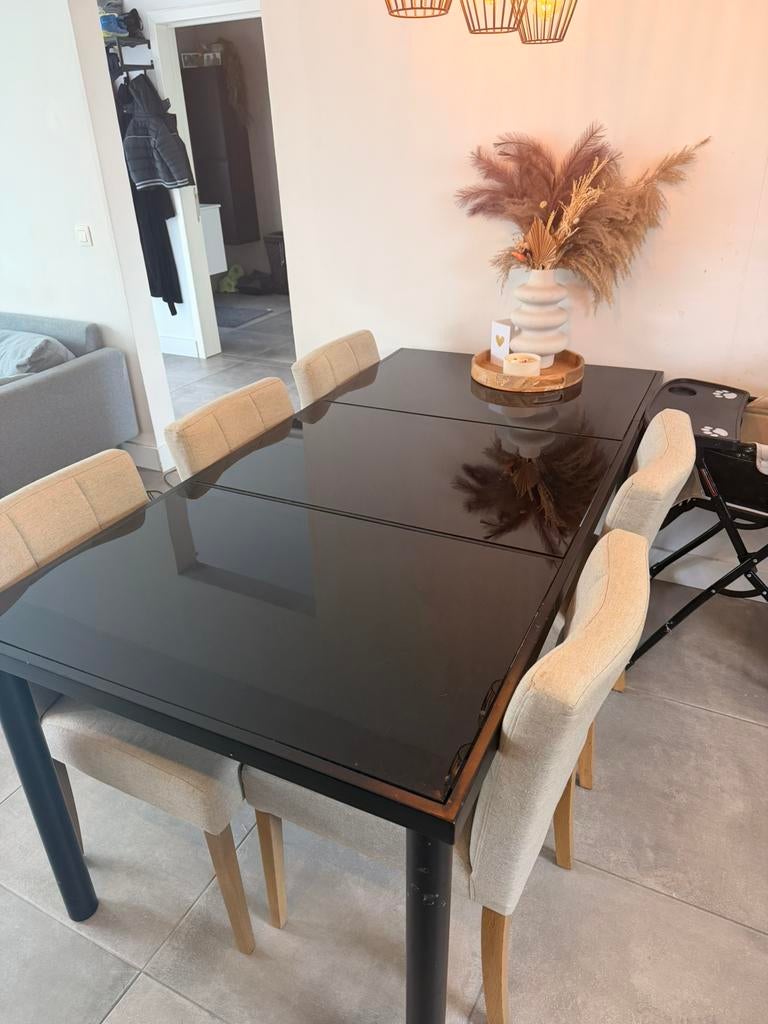 Eettafel, Huis en Inrichting, Tafels | Eettafels, Ophalen, Gebruikt