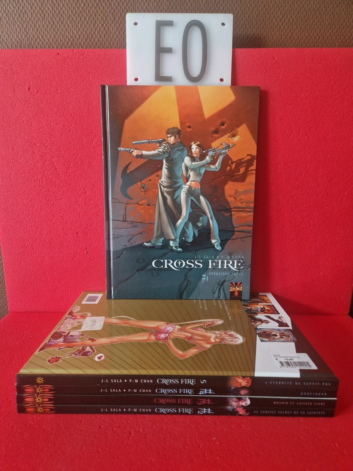 lot de 5 bd cross fire 1 à 5,EO, Ophalen of Verzenden