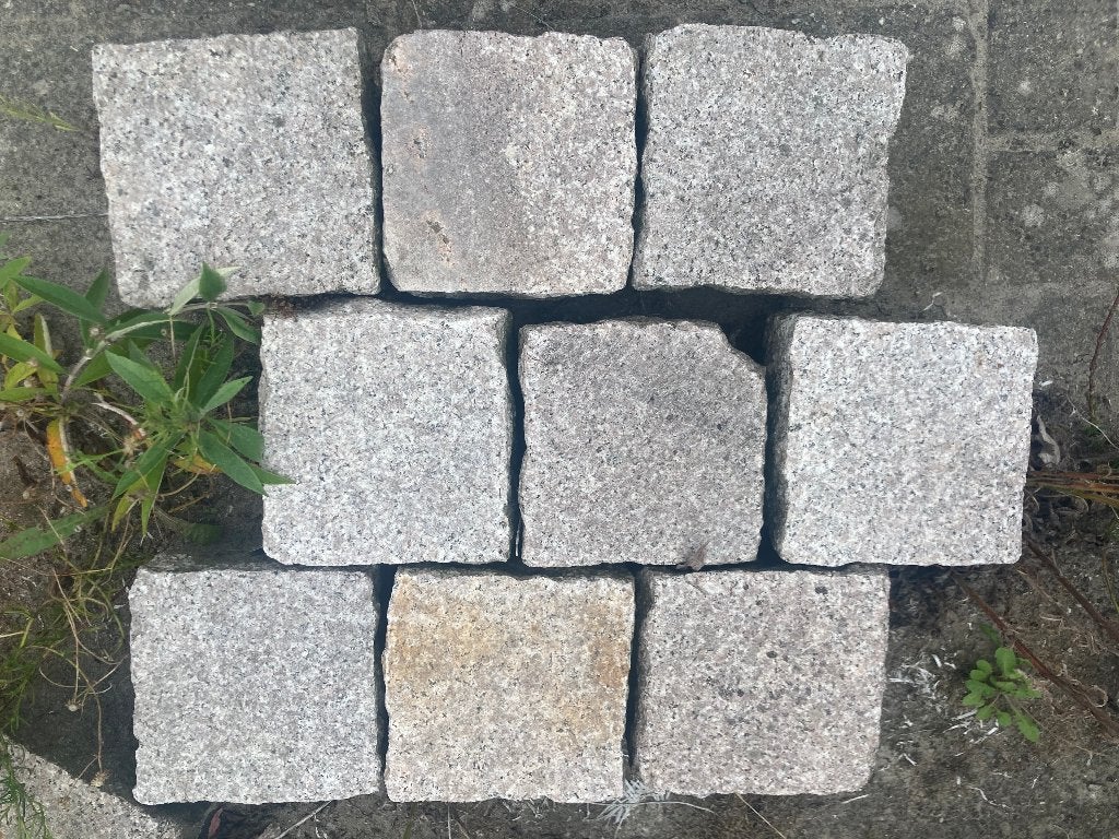 Nieuwe roze graniet voor oprit, Ophalen, Nieuw, Natuursteen, Overige typen