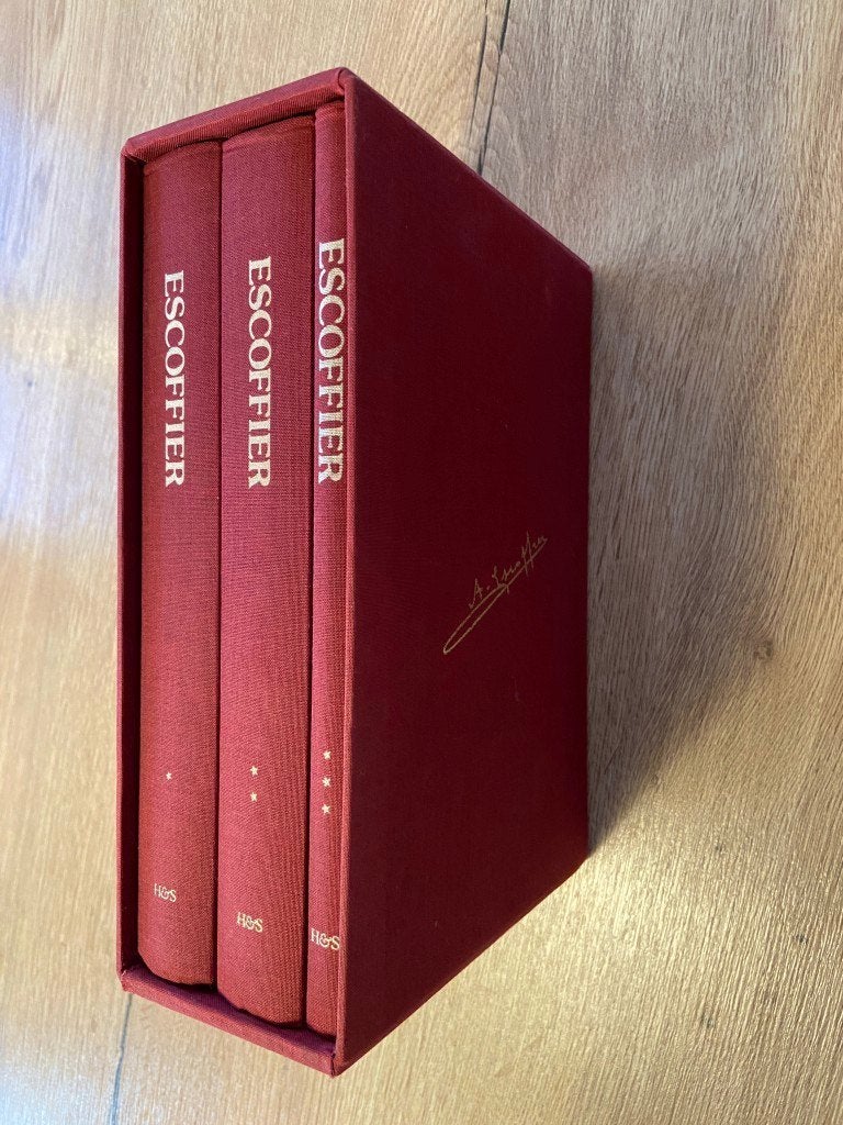 Édition limitée de luxe Escoffier, Enlèvement ou Envoi, Comme neuf, Auguste Escoffier