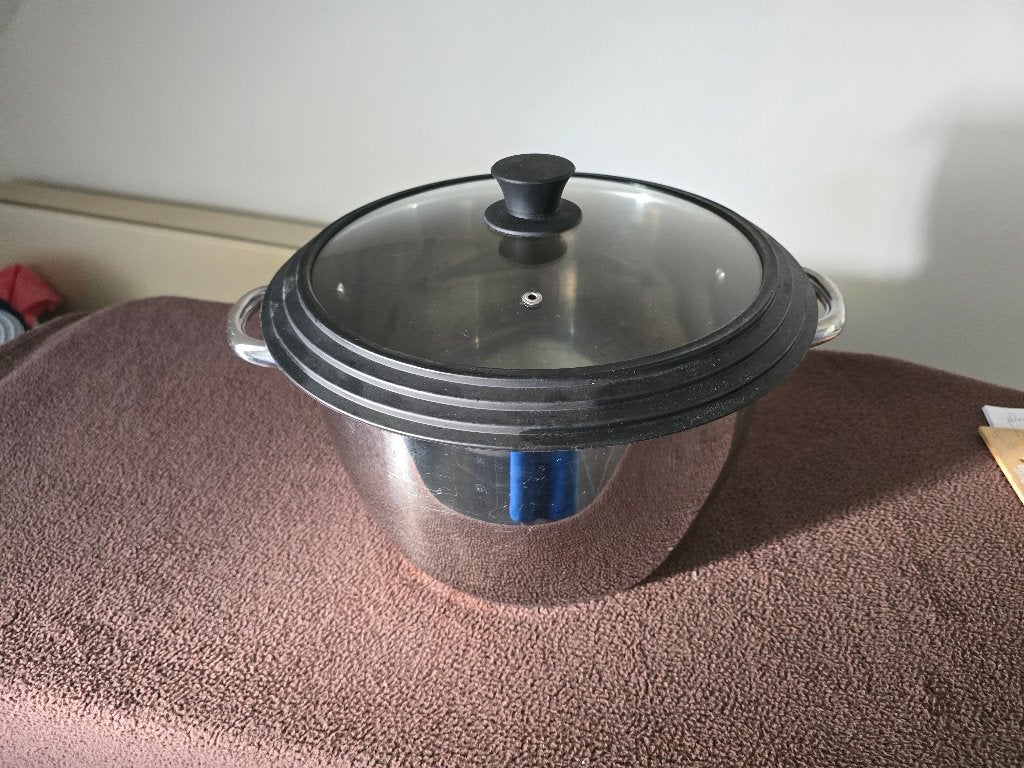 ikea kookpot met deksel, Ophalen, Inox, Met deksel, Zo goed als nieuw
