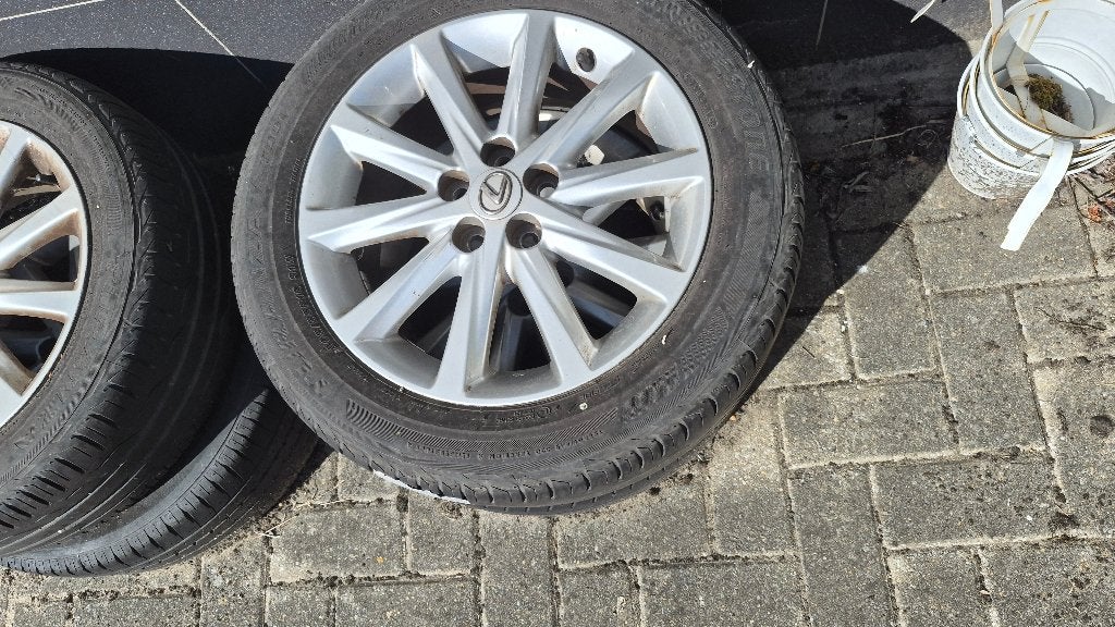 Lexus zomerbanden met velg, Autos : Pièces & Accessoires, Pneus & Jantes, Pneus et Jantes, 16 pouces, Véhicule de tourisme, Pneus été