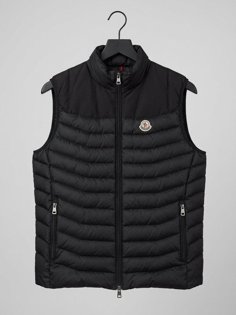 Veste Moncler sans manches, Enlèvement ou Envoi, Comme neuf, Noir