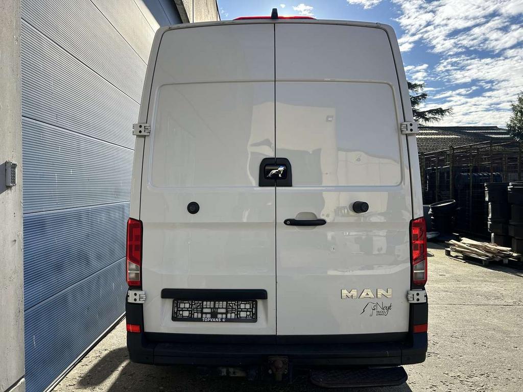 MAN TGE 2.0 TDi Automaat - 177 PK(€20.653 ex btw) Trekhaak, Auto's, 0 cilinders, 0 kg, Wit, Leder