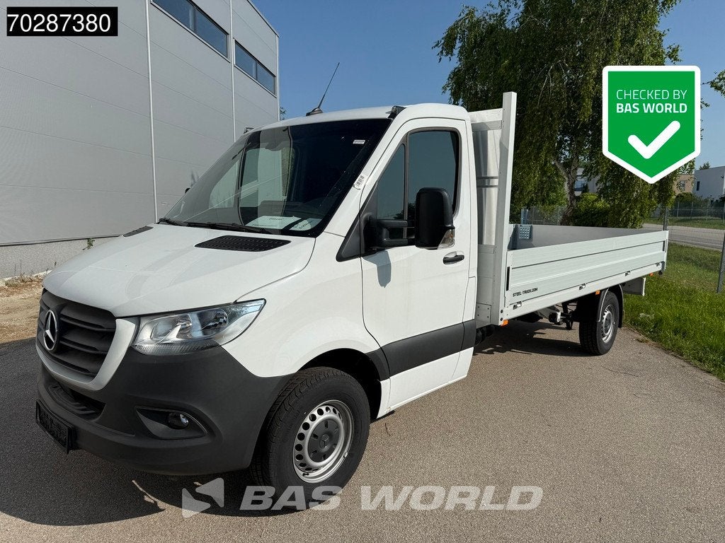 Mercedes Sprinter 317 CDI Open Laadbak Airco Cruise MBUX Car, Autos, Camionnettes & Utilitaires, Achat, Euro 6, Entreprise, Boîte manuelle