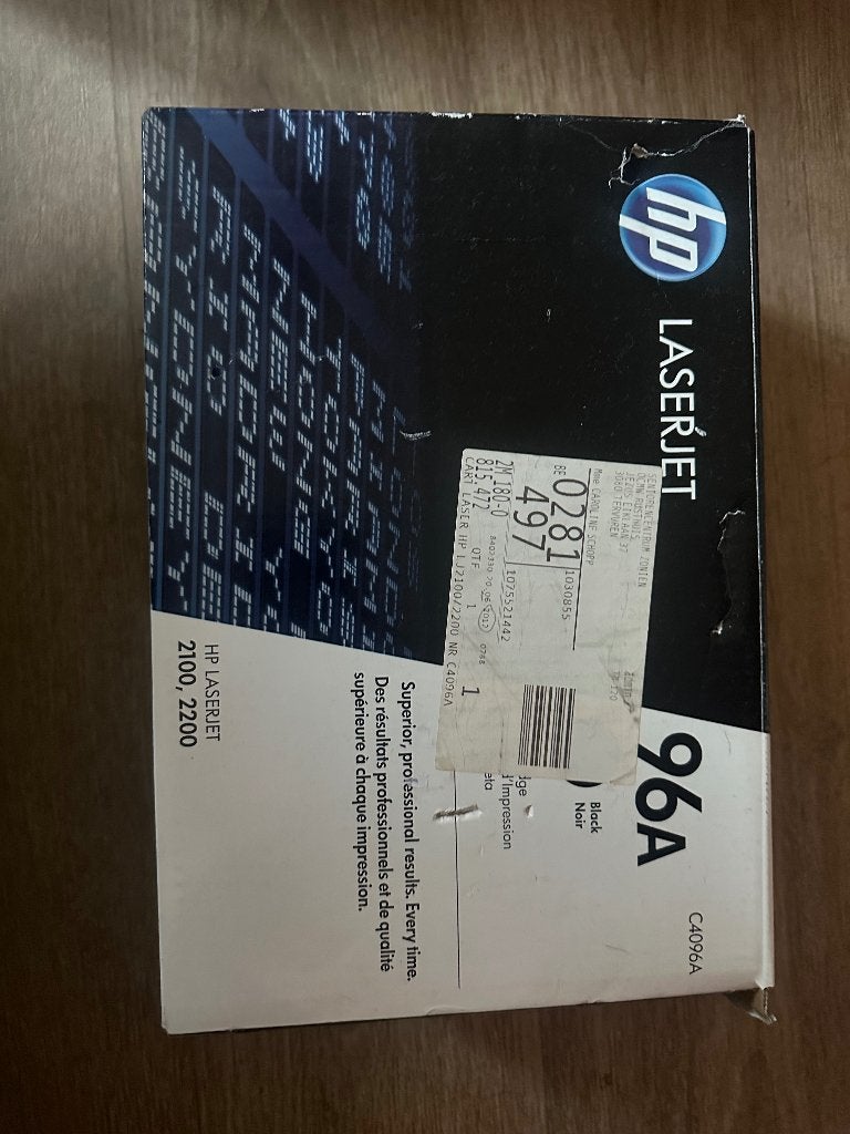HP Laserjet C4096A cartridge, Computers en Software, Ophalen of Verzenden, Nieuw, Cartridge, Hp