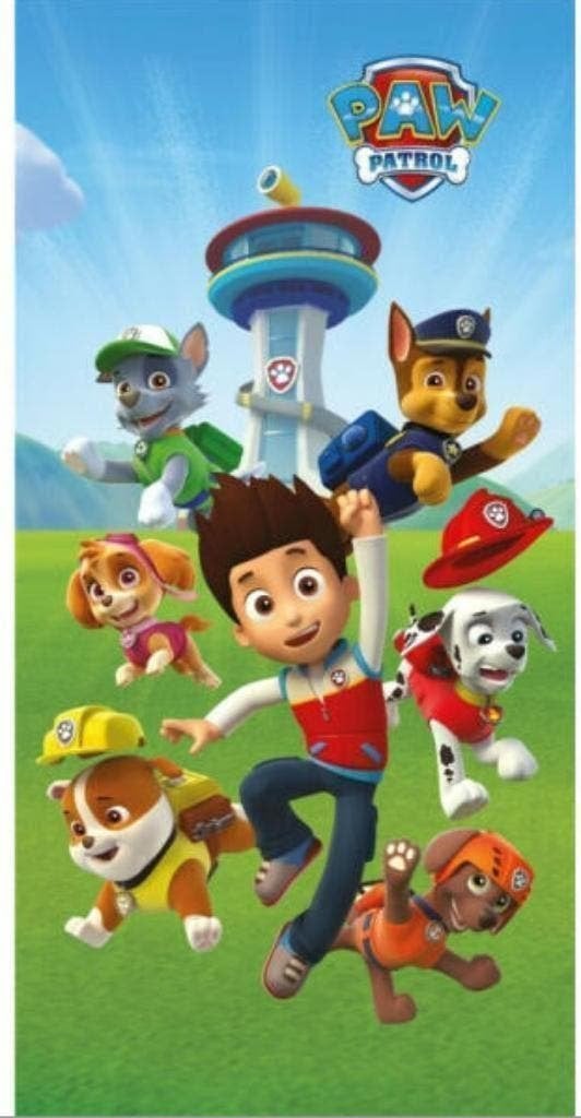 Paw Patrol Badlaken / Strandlaken - Sneldrogend, Jongen of Meisje, One size, Nieuw, Ophalen of Verzenden