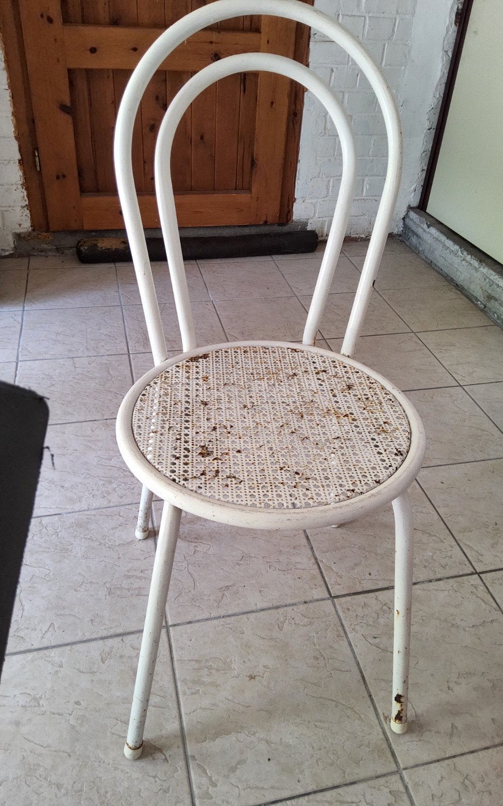 chaises de jardin en métal, Jardin & Terrasse, Enlèvement, Utilisé, Métal, Empilable