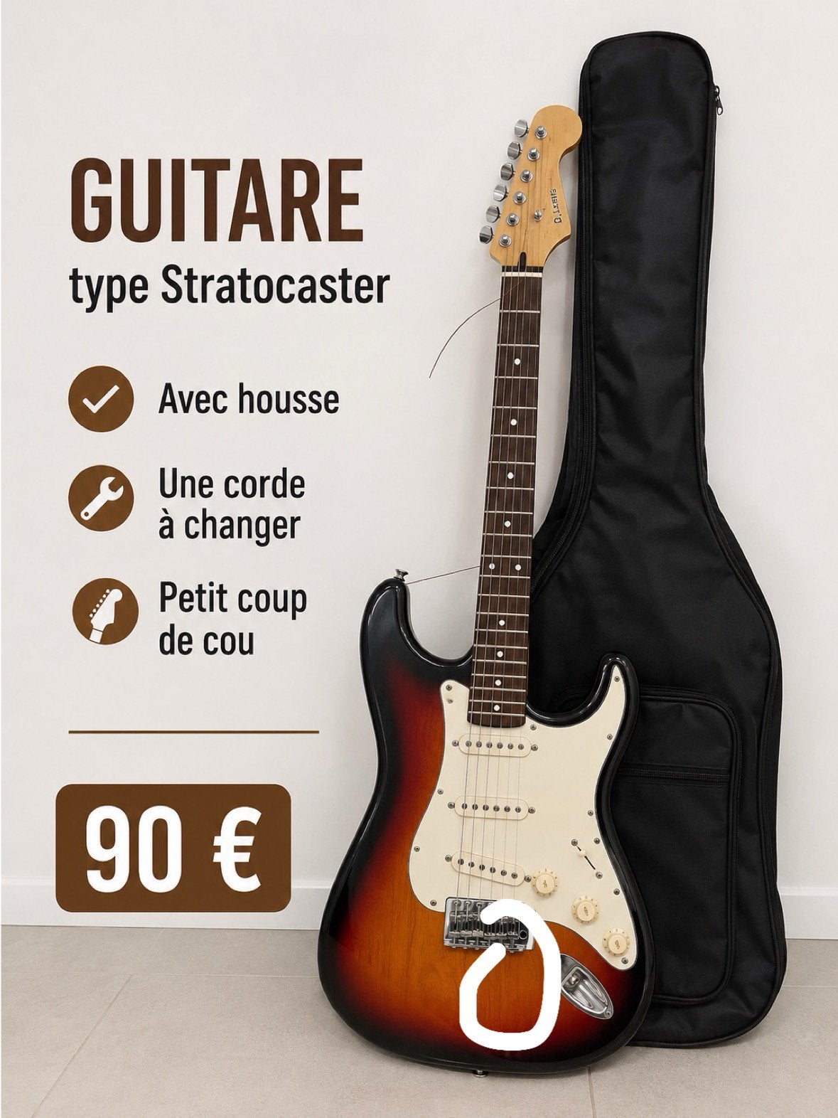 Guitare, Ophalen, Gebruikt