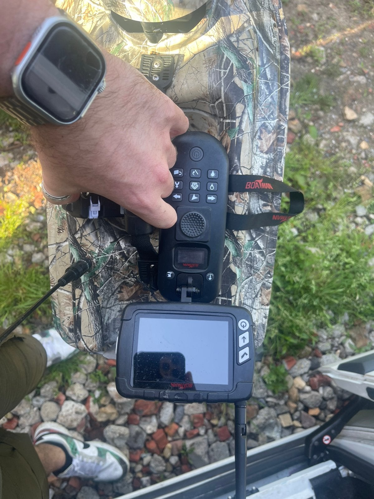Boatman actor pro (fishfinder) + GPS, Watersport en Boten, Hengelsport | Karpervissen, Zo goed als nieuw, Ophalen