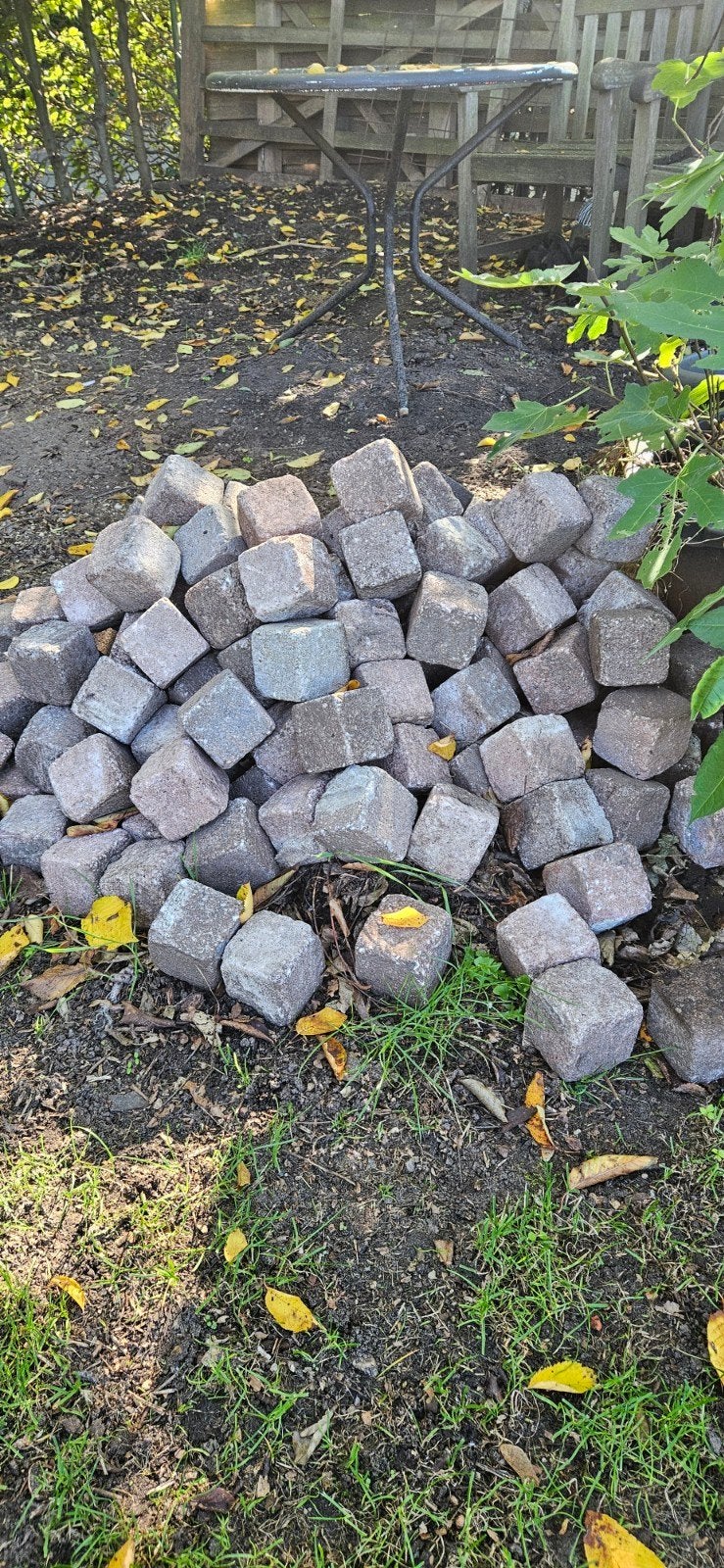 klinkers 8x8x8 Gatis, Ophalen, Gebruikt