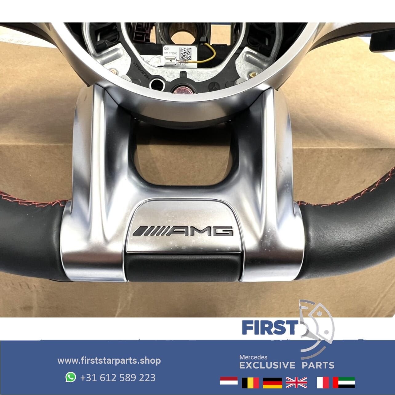 2022 AMG STUURWIEL A35 A45 CLA45 C63 E63 GLC63 GLE63 GT63 G6, Gebruikt, -, Ophalen of Verzenden, -